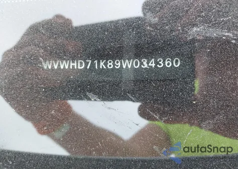 2009 Volkswagen Gti 4-Door из США, поврежденный, VIN WVWHD71K89W034360